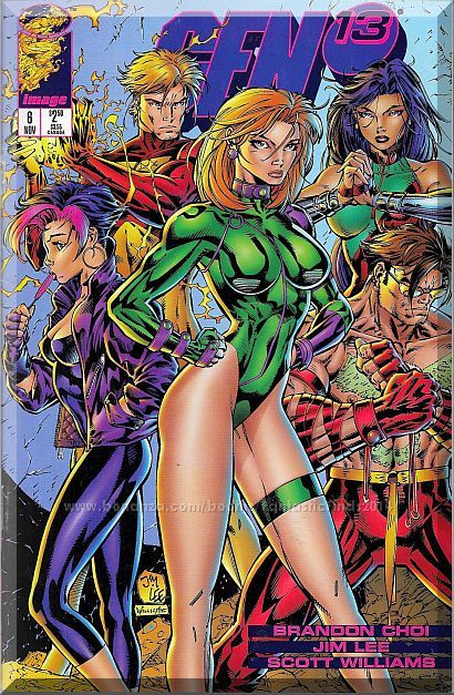 Gen 13 #6 (1995) *Modern Age / Image Comics / Jim Lee / Brandon Choi* - $2.50