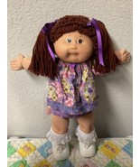 VERY RARE Vintage Cabbage Patch Kid Girl HM#5 With AUBURN Poodle Hair 1985 - £184.85 GBP