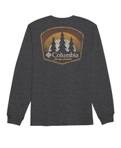 Columbia Mens Fade Graphic T-Shirt,Charcoal Heather,Small - £27.37 GBP