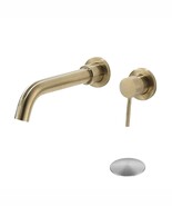 Wall Mount Bathroom Sink Faucet (No Overflow) - $2,303.59 MXN