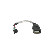 Startech USBMBADAPT THIS USB A FEMALE TO MOTHERBOARD HEADER ADAPTER FEAT... - $32.30