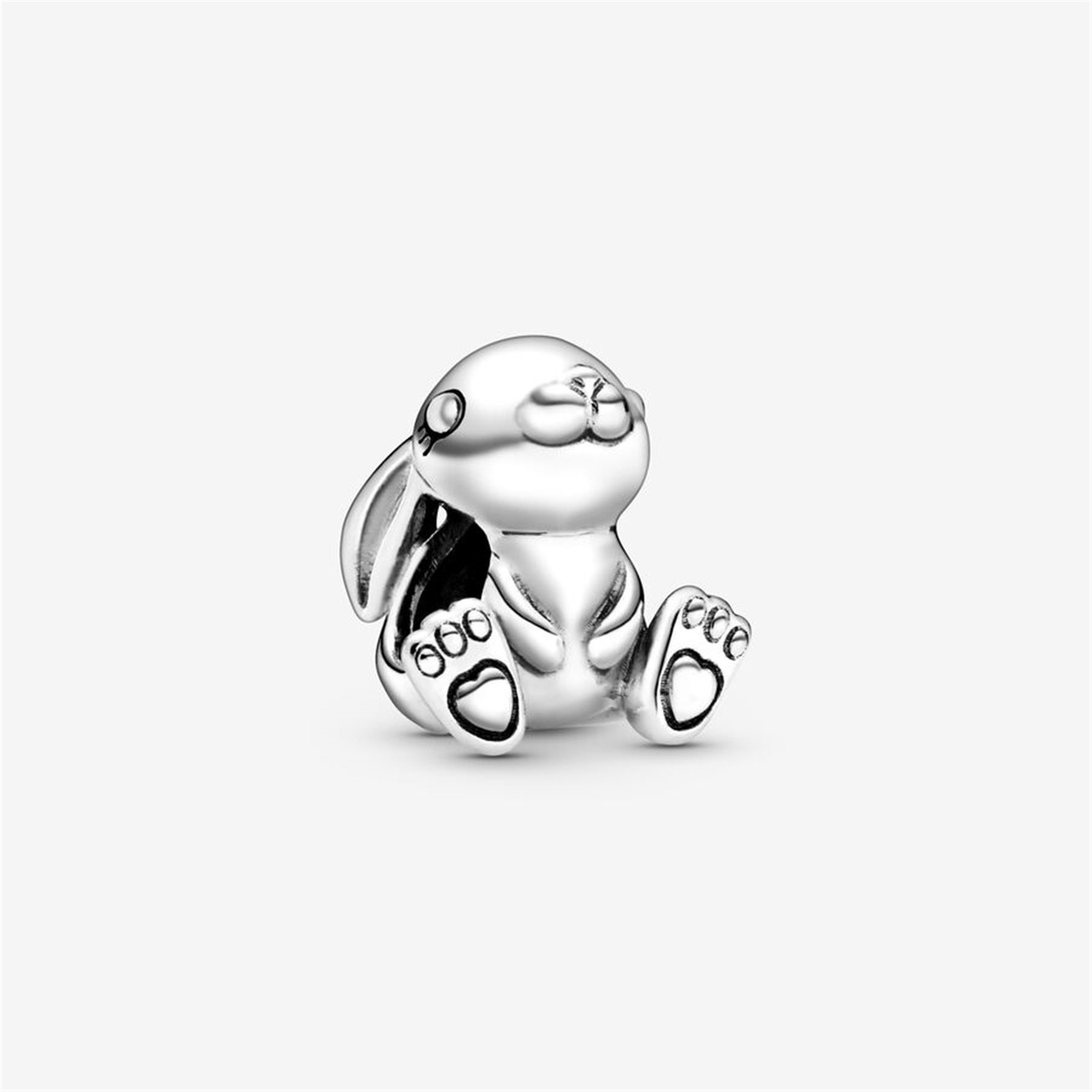S925 Sterling Silver Daisy the Rabbit Charm,Fit for Pandora Charm,Gift for Her