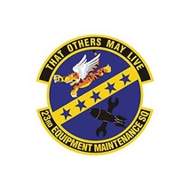 23rd Equipment Maintenance Squadron Patch - Wall Decal - Variety of Size... - $4.00