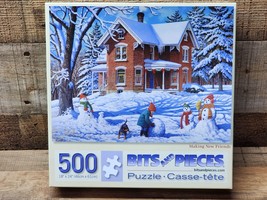 Bits &amp; Pieces Jigsaw Puzzle - “Making New Friends” 500 Piece - SHIPS FREE - $18.79