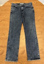 Calvin Klein Jeans Men&#39;s 34x30.5 Slim Dark Stone Wash Denim Straight Leg... - $25.91