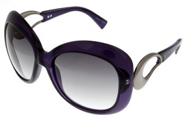 Giorgio Armani Sunglasses Woman&#39;s Oversized Purple GA650 S KDEX9 - £91.21 GBP