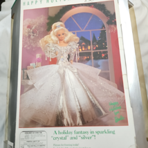 1992 Happy Holidays Special Edition Barbie Doll Mattel 1429 image 3