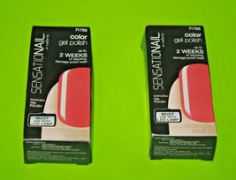 Sensationail Color Gel Polish #71755 Ultimate Desire Lot Of 2 Boxed - £9.22 GBP