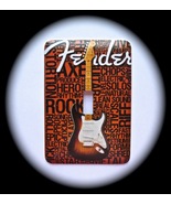 Fender Guitar Metal Switch Plate Rock&amp;Roll Music - £7.30 GBP
