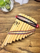 Handmade Peruvian Curve Chill Pan Flute 13 Pipes (Left Handed) Native Gift - £25.32 GBP