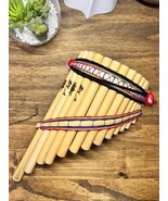Handmade Peruvian Curve Chill Pan Flute 13 Pipes (Left Handed) Native Gift - £25.23 GBP