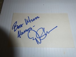 Vintage 1970s MLB Baseball Player Richard Sharon Signed 3x5 Index Card - $18.81