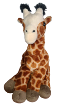 Wild Republic Giraffe Brown Tan 12&quot; Plush Stuffed Animal Toy K &amp; M - £9.76 GBP