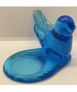 Leo Ward Bluebird of Happiness votive candle holder signed - £12.86 GBP
