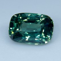 Natural Teal Sapphire | Cushion Cut | 1.06 Carat | 6.56x4.56 mm | Loose Sapphire - £575.53 GBP