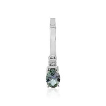 Jewelry of Venus fire Non-heated tanzanite silver pendant - £624.46 GBP