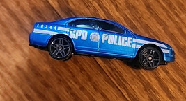 Hot Wheels Blue Ford Fusion GPD  Police Made in Thailand J7949 2010 - $6.99