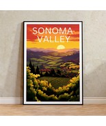 Sonoma Travel Poster, California Wall Art, California Print, Sonoma Post... - £11.51 GBP+