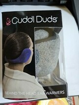 CUDDL DUDS Gray behind the head ear warmers Muffs Fleece NEW NIB one size - €11,03 EUR