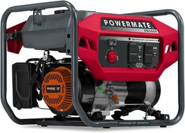 Gas Generator 3800 Watt 49 St, Red, Black, Powermate Pm3800 49St/Csa P0081100. - £356.45 GBP