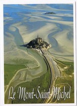 Postcard Le Mont Saint Michel At Low Tide - £2.74 GBP