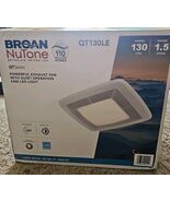 Broan QT130LE 130 CFM 1.5 Sone Ceiling Mounted Bathroom Exhaust Fan w/LE... - $118.50