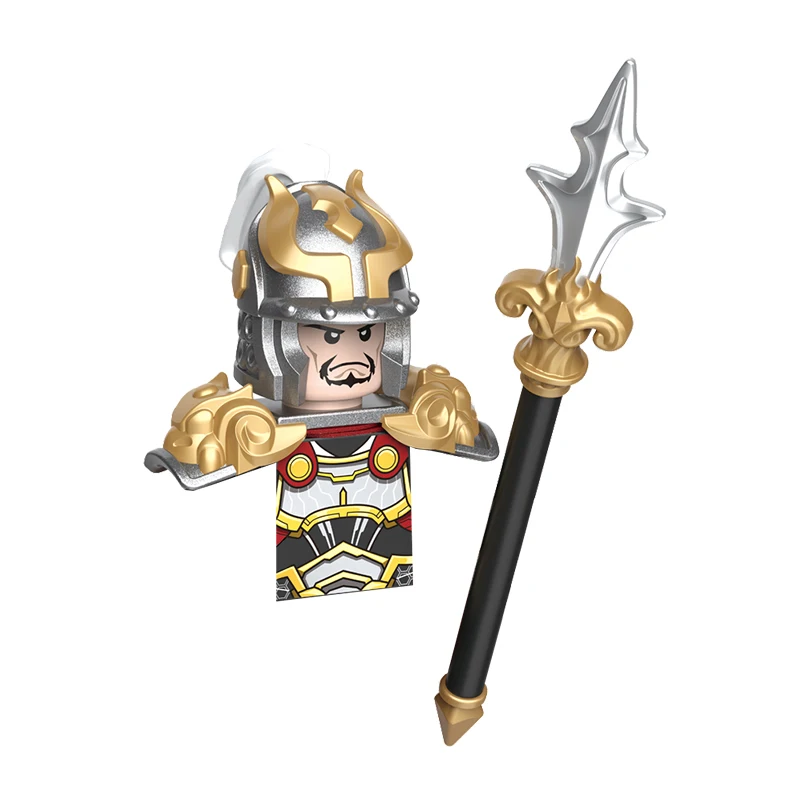 Courage of Three Kingdoms Soldiers Hero Mini Figure Building Blocks Toy ... - $7.24