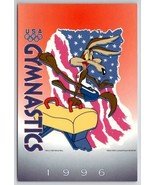 Looney Toons 1996 Olympics USA Wile Coyote Gymnastics Atlanta 4x6 Postca... - £3.15 GBP