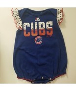 Cubs baby girl one outfit Cubs baby girl  one piece Chicago baseball NWOT - £16.28 GBP