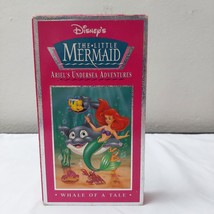 Disney&#39;s the Little Mermaid Ariel&#39;s Undersea Adventures - A Whale of a Tale VHS - £5.66 GBP