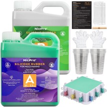74Oz Silicone Mold Making Kit, Platinum Liquid Silicone Rubber For Mold ... - £61.01 GBP