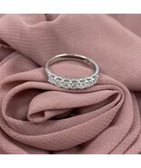 7 Stein 0.50 Karat Rund Brillantschliff Kunstdiamanten Grown Diamant Ehe... - $644.05+