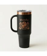 Murphy Irish Coat of Arms 40 oz Mega Travel Mug - $43.12