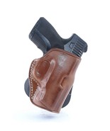 Fits Smith&amp;Wesson M&amp;P Shield Leather Paddle Holster Open Top #1131# RH - £35.25 GBP