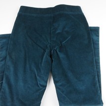 RAFAELLA dark green Pull-on velvet Pants Size 8 - £11.97 GBP