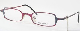 Vintage Rare Opdo 1800-2 Plum /Dark Grey Eyeglasses Glasses Frame 43-20-140mm - £43.98 GBP