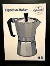 COFFEEDDICTED Stovetop Espresso Maker 6 Cup Silver - $24.06