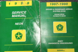 1998 Dodge Neon Service Repair Shop repair Workshop Manual OEM Set W Body Diagno - £10.97 GBP