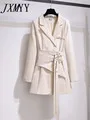 JXMYY  Autumn And Winter Fashion Trench Coat &#39;s Mid-Length New Loose And Elegant - £187.57 GBP