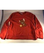 Kate Spade Tom and Jerry Crewneck Sweatshirt Red Women&#39;s Small S - £37.47 GBP