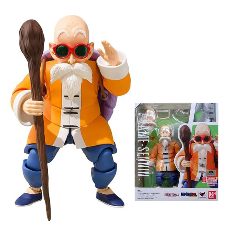 Bandai SHF Model Anime Figure Master Roshi Dragon Ball Kame Sennin ...