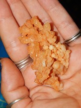 Genuine HONEY CALCITE SPECIMEN - Genuine Honey Calcite Crystal Cluster - £10.32 GBP