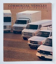 1991 Chevrolet Commercial Vehicles Dealer Showroom Sales Brochure Guide Catalog - $9.45