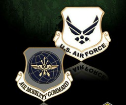 1.75&quot; AIR MOBILITY COMMAND AIR FORCE CHALLENGE COIN - £27.53 GBP