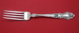 Meadow Rose by Wallace Sterling Silver Regular Fork with 1&quot; Wide Tines 7... - £84.28 GBP