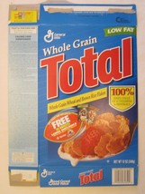Empty General Mills Cereal Box 1997 Total 12 Oz Series 2 - £3.81 GBP