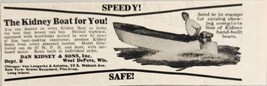 1929 Print Ad Kidney Hand Built Boats Dan Kidney &amp; Sons West DePere,Wisconsin - £6.70 GBP