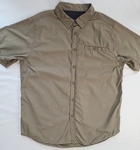 Ozark Trail Short Sleeve Vented Outdoors Shirt Mens Sz Large Rip Stop Material - £7.66 GBP