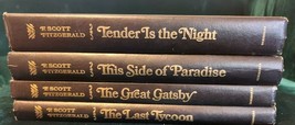 F. Scott Fitzgerald Scribners Set Book Lot of 4 Great Gatsby Tender is the Night - £34.93 GBP