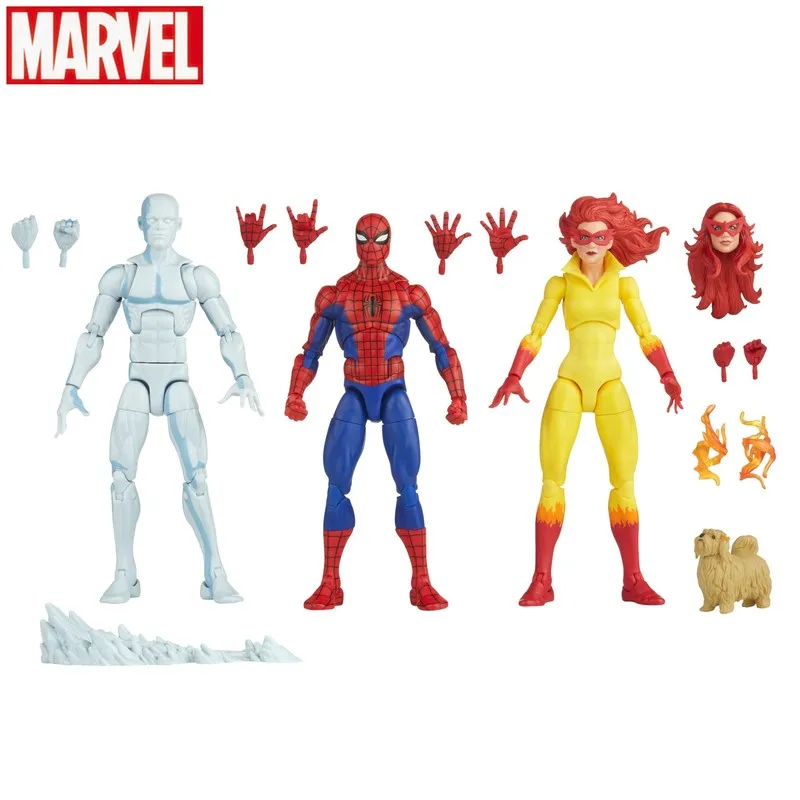 Anime Marvel Legends  Spider-Man And His Amazing Friends 6 Inchs Action Figures - £37.32 GBP+